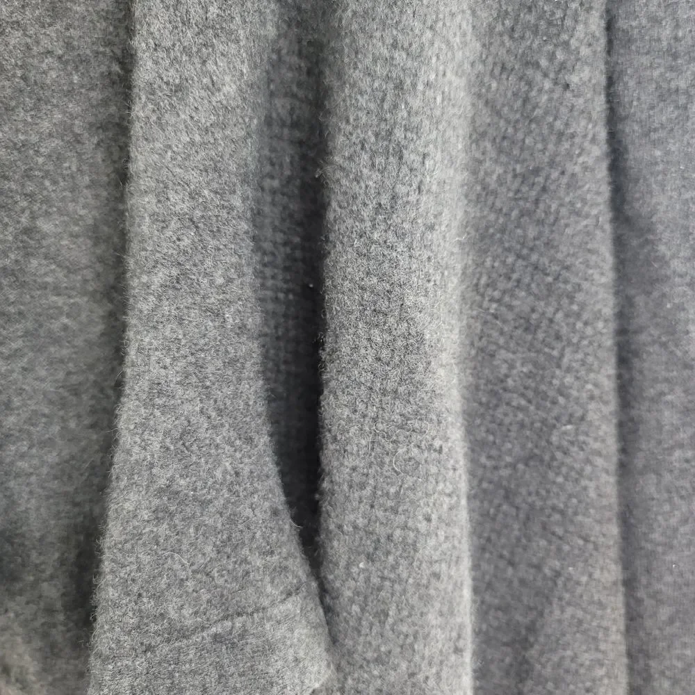 Kokun gray 100% cashmere open front cardigan